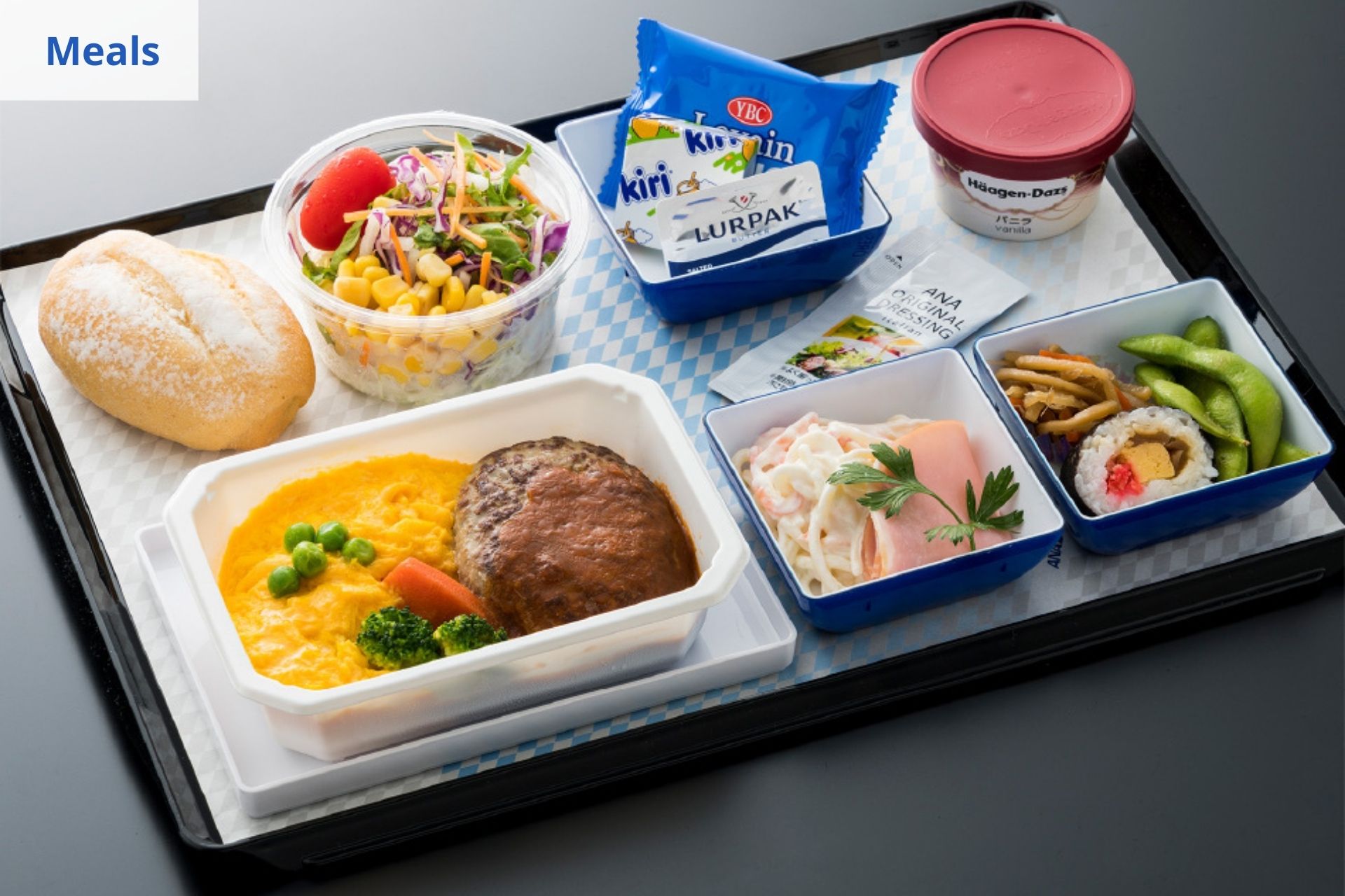ANA airlines meals