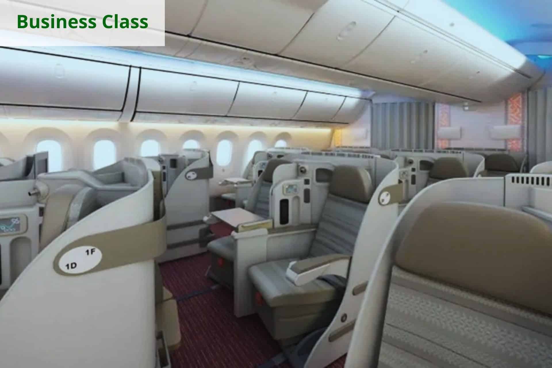 Biman Bangladesh Airlines Business Class