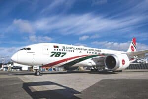 Biman Bangladesh Airlines plane