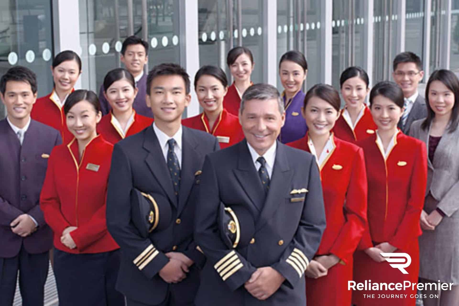 Cathay Pacific crew