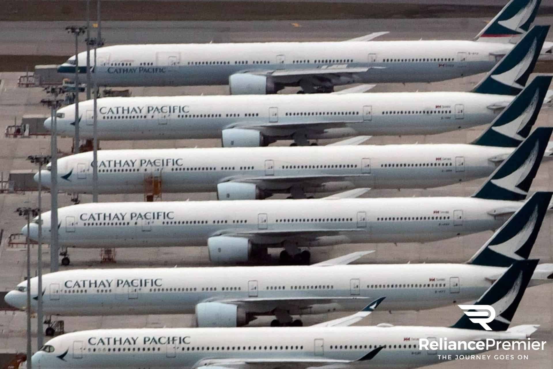 Cathay pacific planes