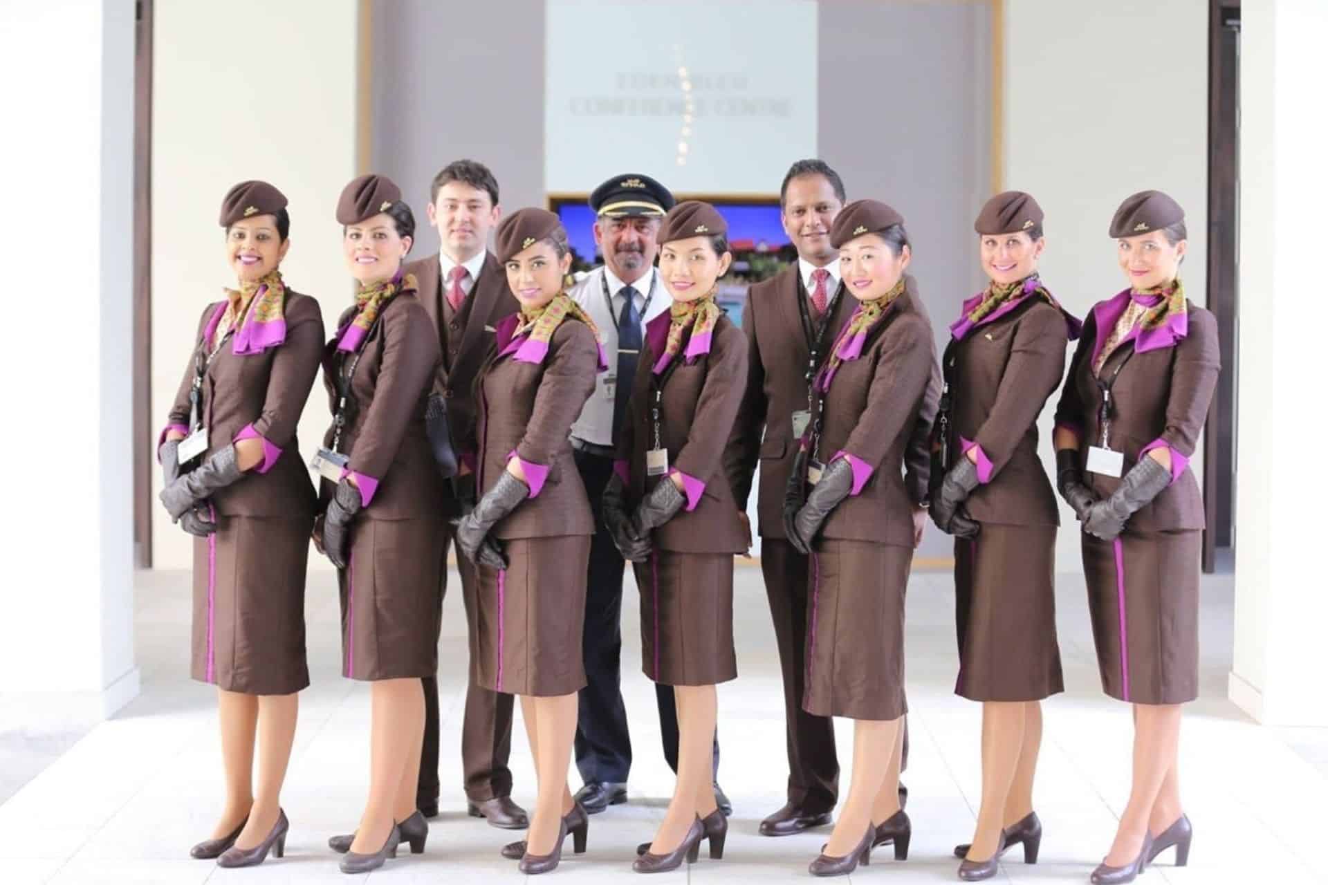 Etihad Airways crew