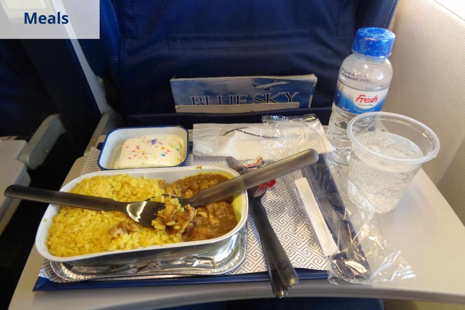 US Bangla Airlines Meals