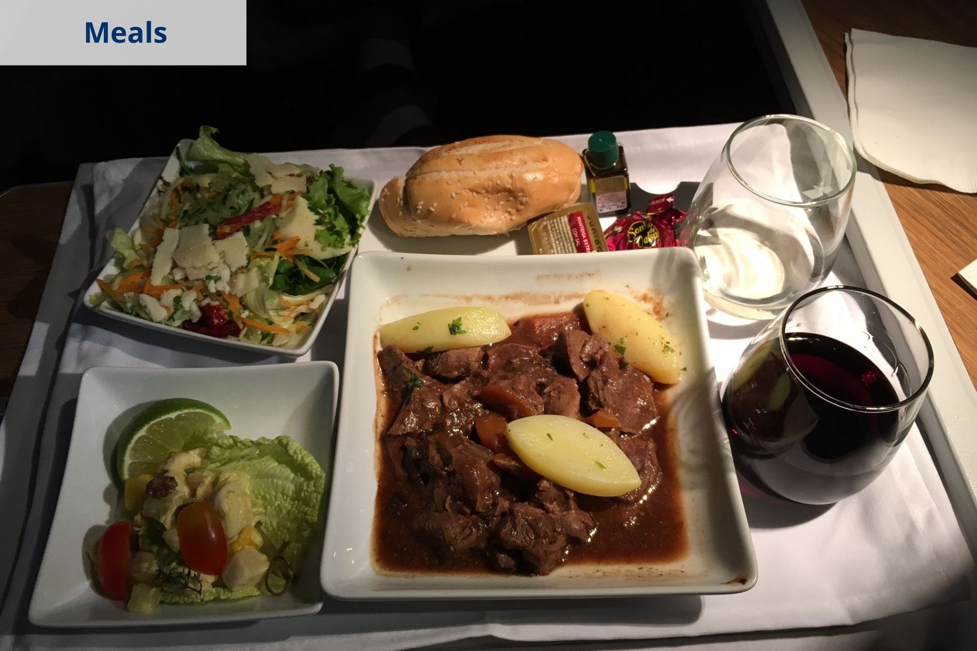 American Airlines Meals