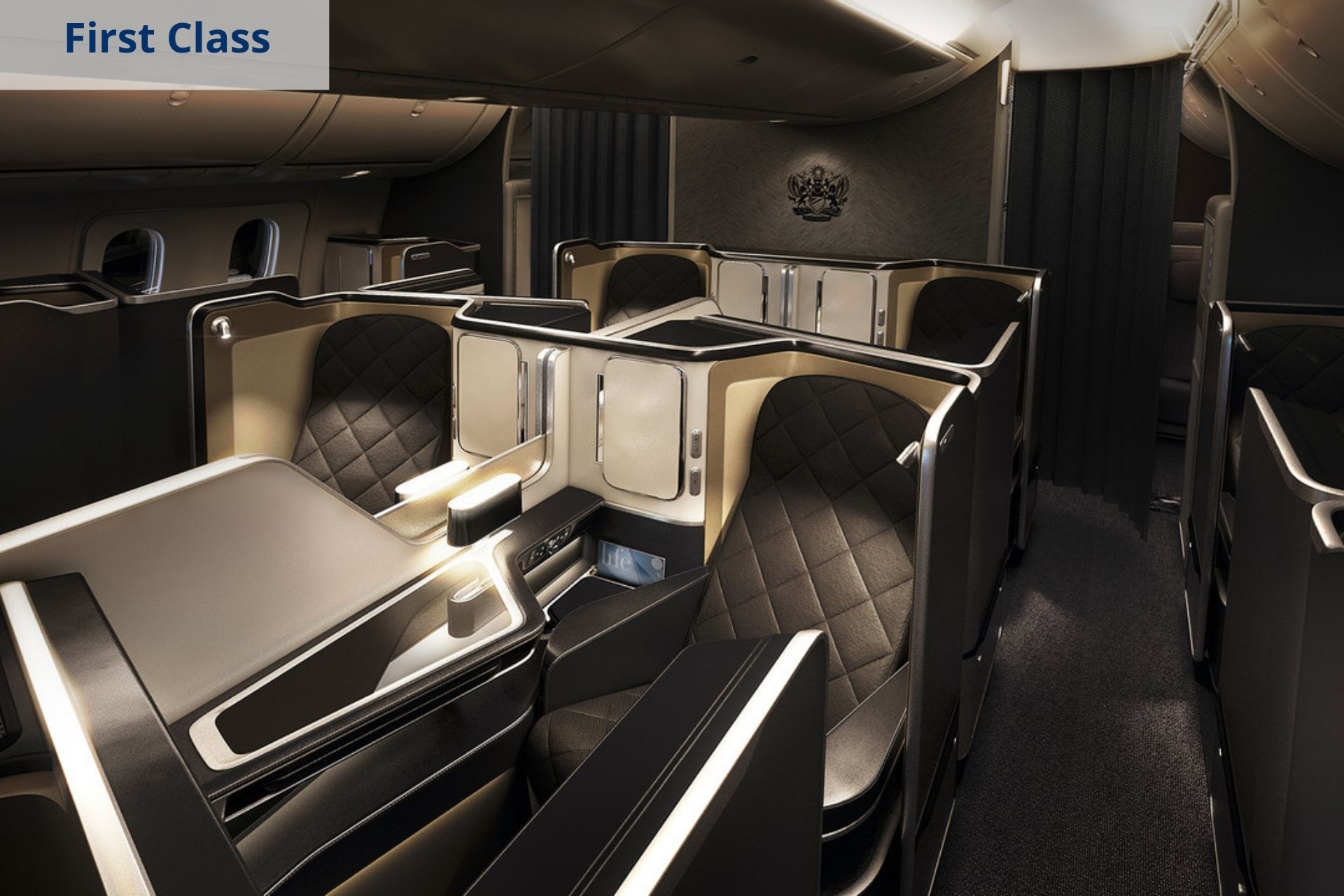British Airways first class