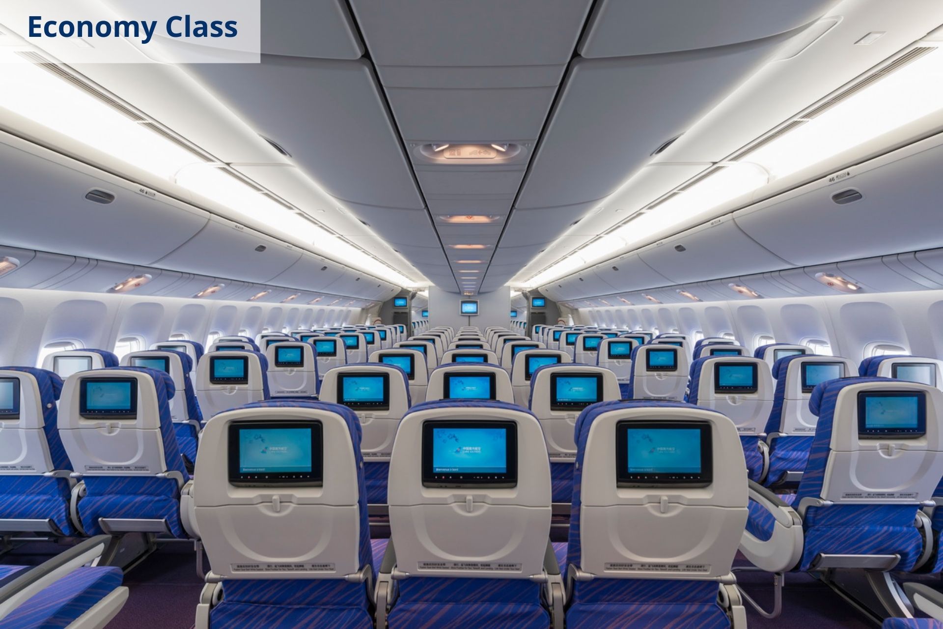 China Southern Airlines economy class