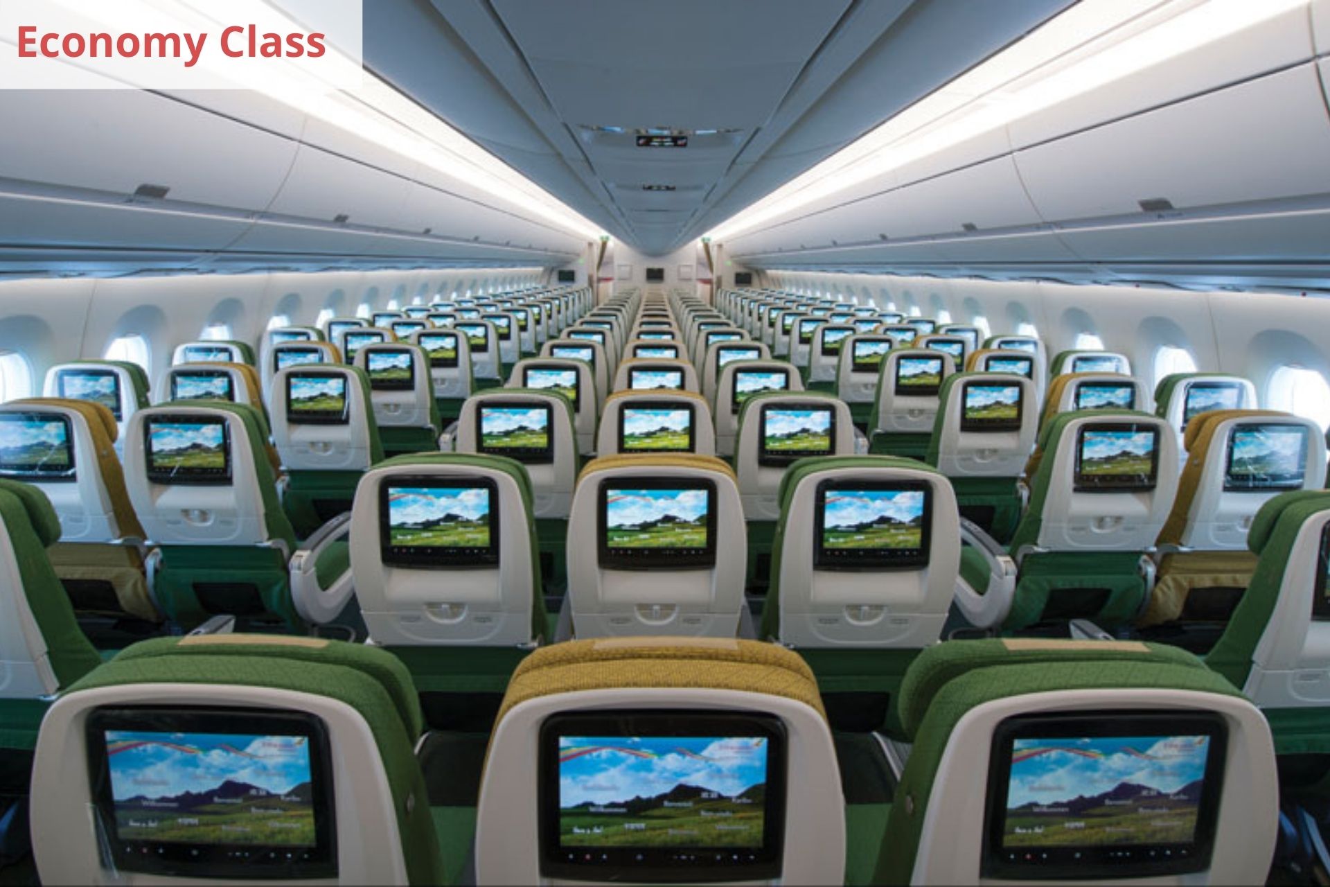 Ethiopian Airlines economy class