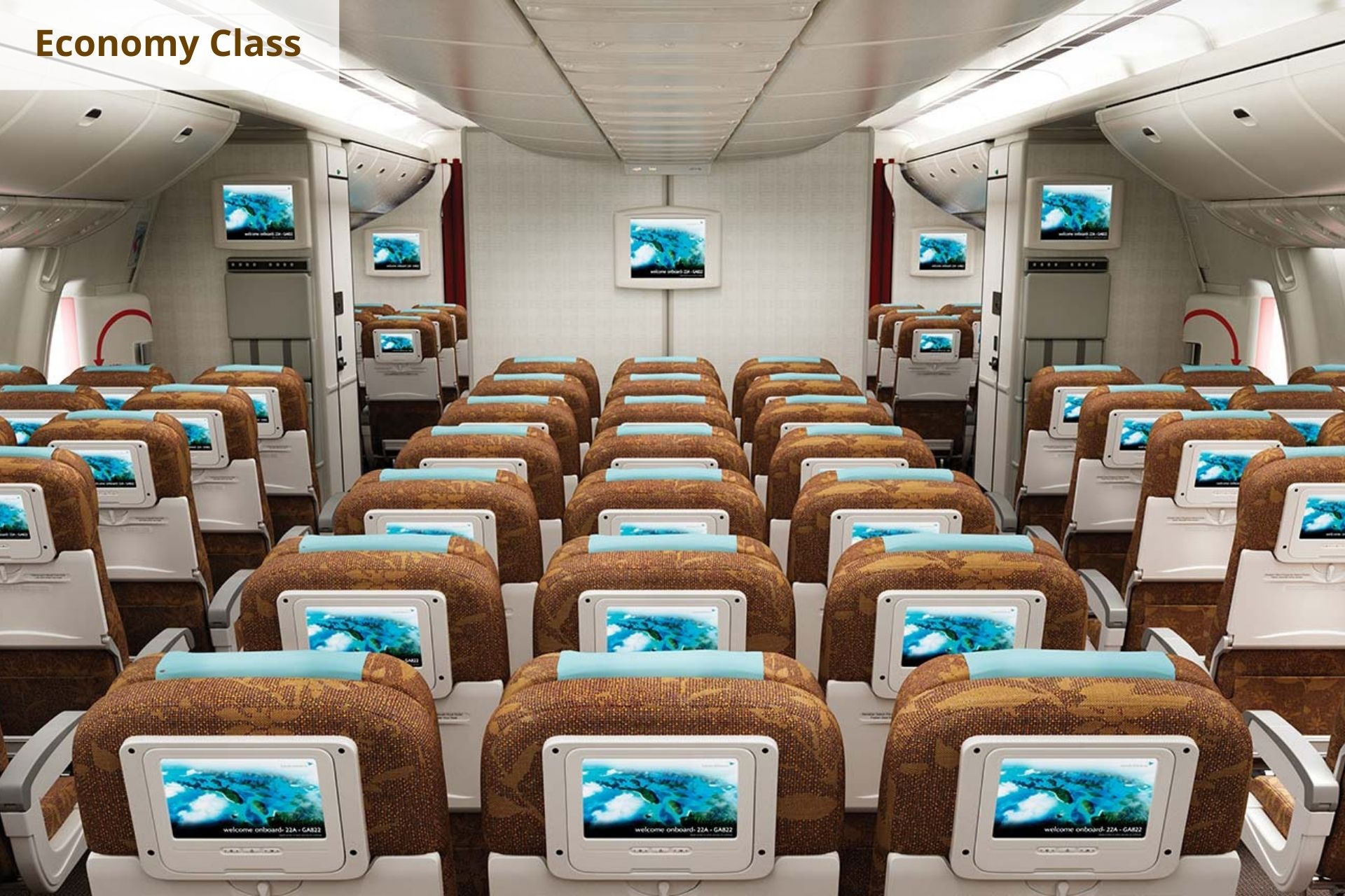 Garuda Indonesia economy class