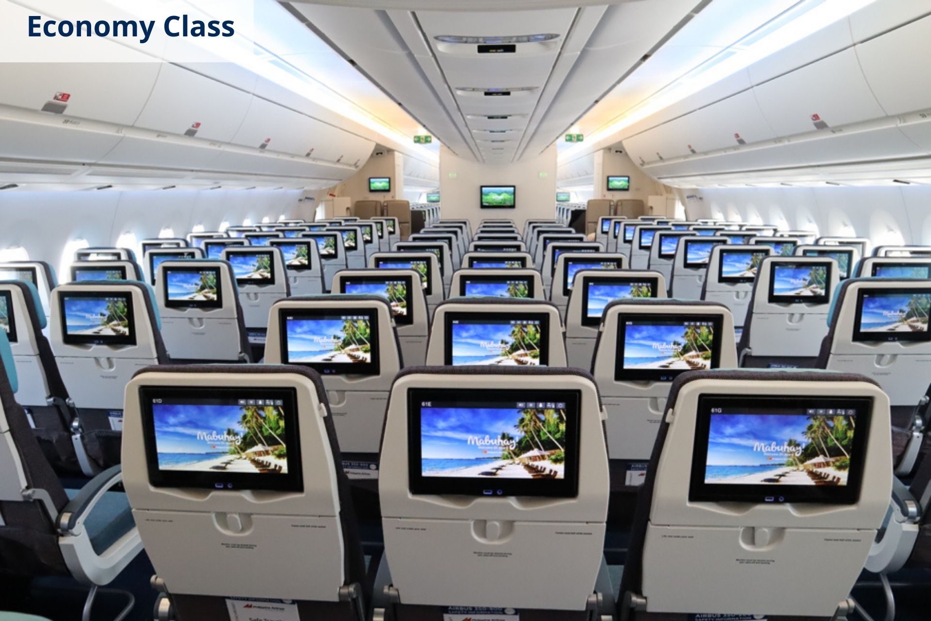 Philippine Airlines economy class