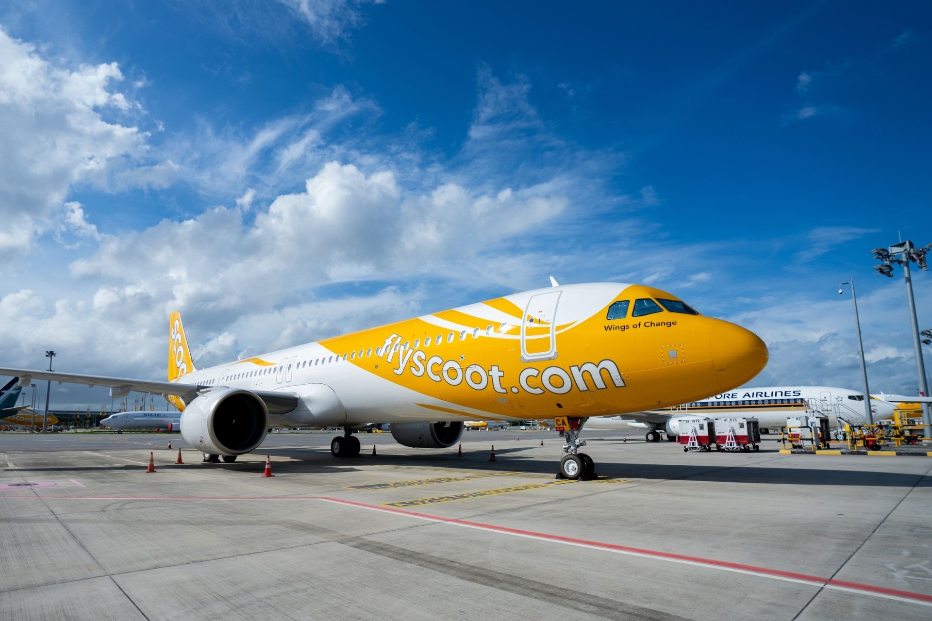 Scoot Airlines plane